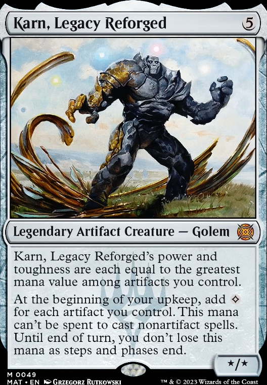 Karn, Legacy Reforged feature for Karn? No, Voltron!
