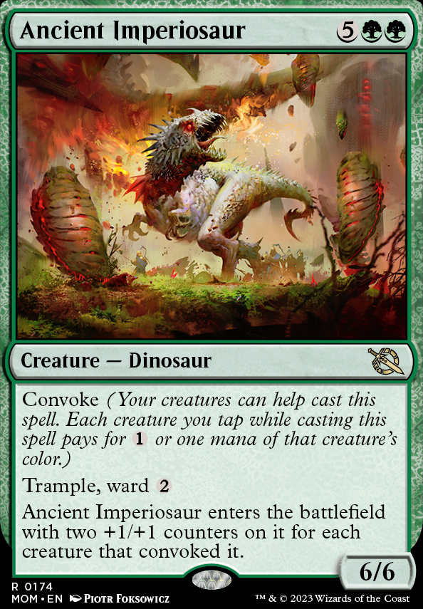 Ancient Imperiosaur feature for Hold up, you have WHAT??