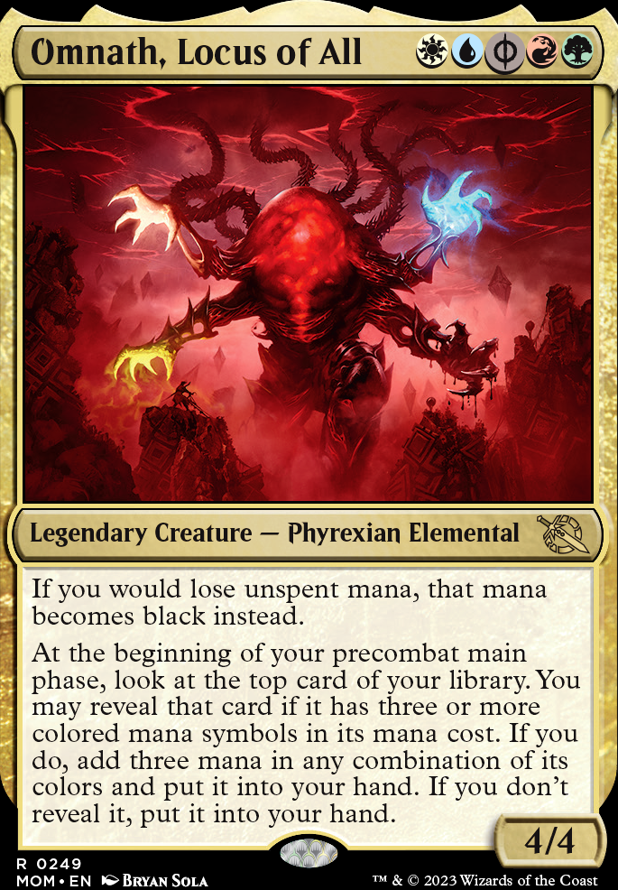 Omnath, Locus of All feature for Ramos Cascade EDH