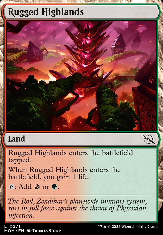 Rugged Highlands feature for My Korvold Deck