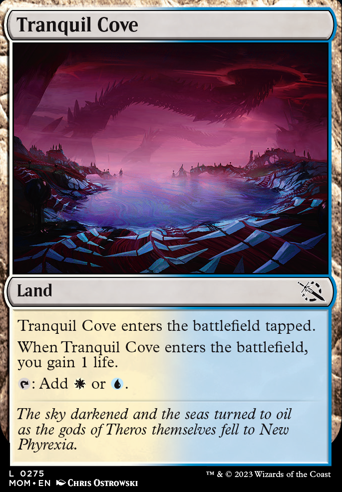 Tranquil Cove feature for Flights of Fancy