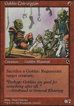 Goblin Chirurgeon feature for goblin