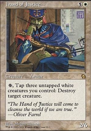 Featured card: Hand of Justice