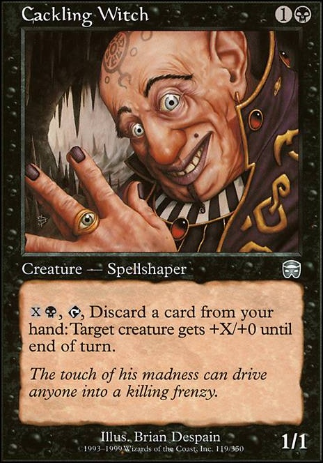 Cackling Witch feature for Shape Up [Spellshaper tribal EDH]