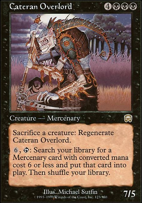 Cateran Overlord feature for Mercenary Employment
