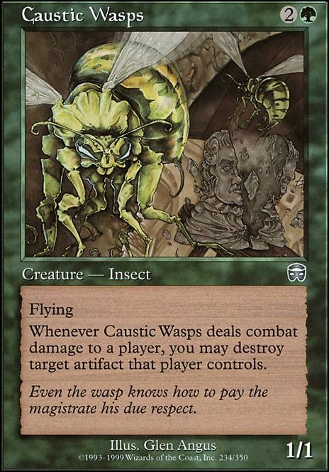 Featured card: Caustic Wasps