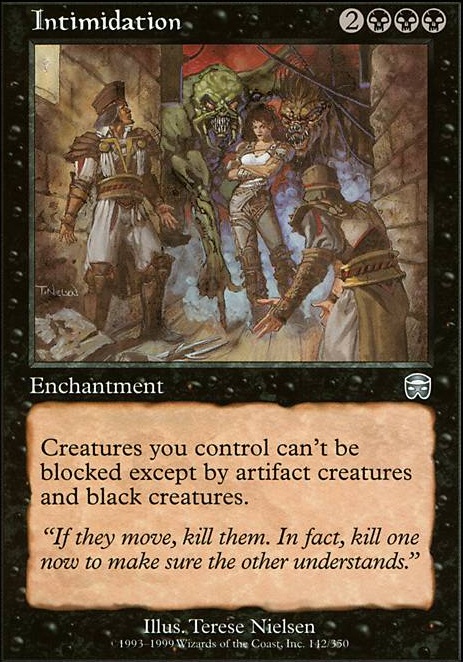 Featured card: Intimidation