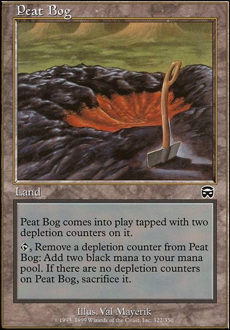 Peat Bog feature for The Gitog monster Duel commander