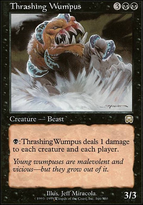 Featured card: Thrashing Wumpus