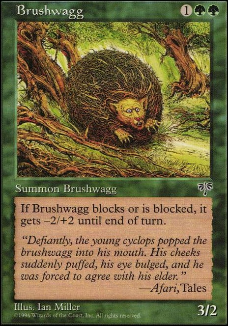 Featured card: Brushwagg