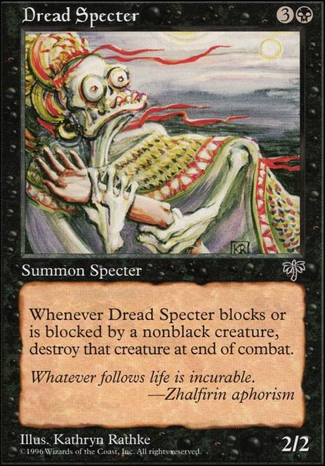 Dread Specter feature for Grandfather Clock - Premodern Poison