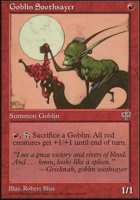 Featured card: Goblin Soothsayer