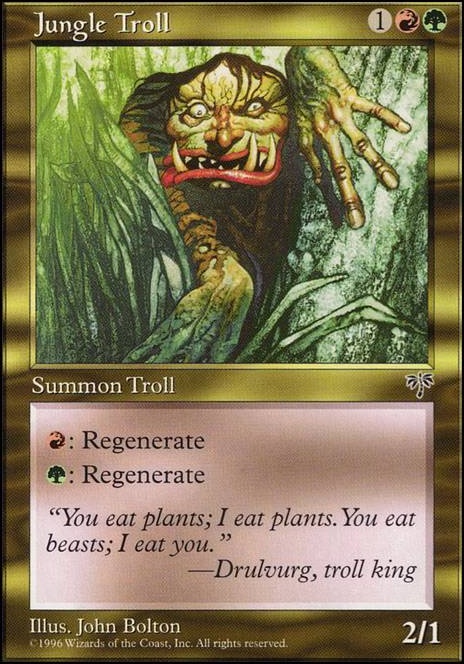 Featured card: Jungle Troll
