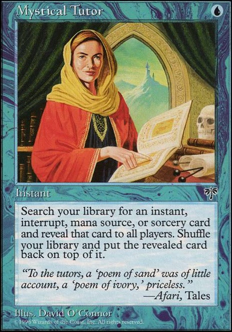 Featured card: Mystical Tutor