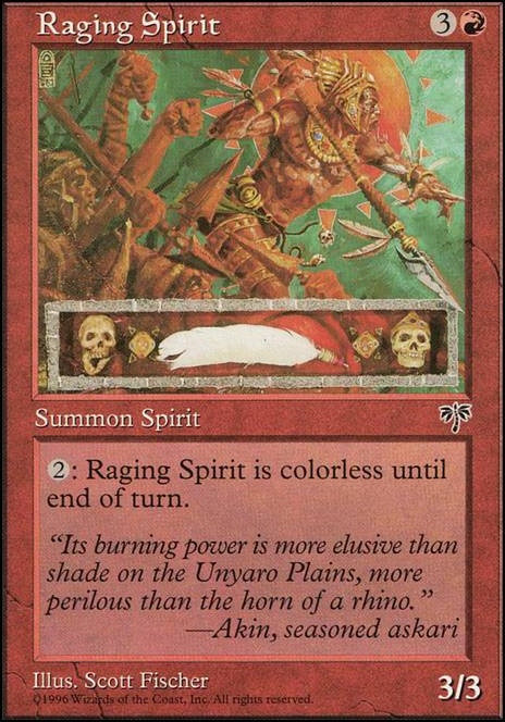 Featured card: Raging Spirit