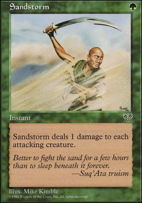 Featured card: Sandstorm