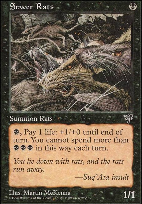 Featured card: Sewer Rats