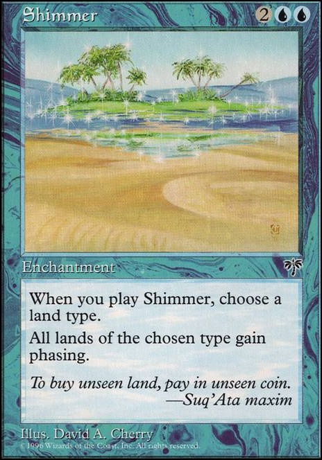 Shimmer feature for [Blue Phasing] I Disappear