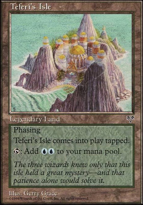 Teferi's Isle feature for Teferi Calculating Infinity