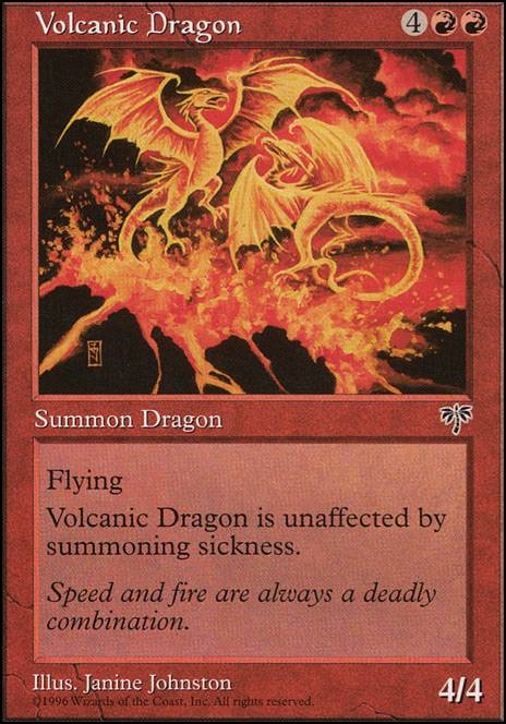 Featured card: Volcanic Dragon