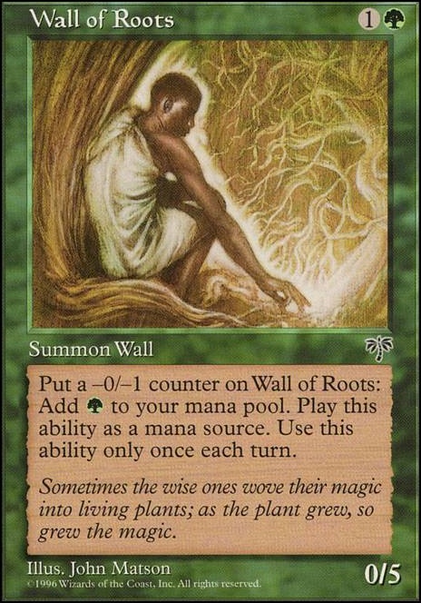 Featured card: Wall of Roots
