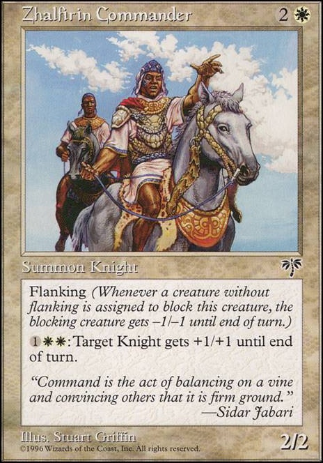 Featured card: Zhalfirin Commander