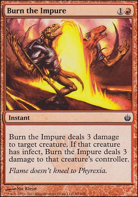 Featured card: Burn the Impure