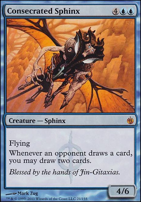 Consecrated Sphinx feature for Phenax, You HAD a Library