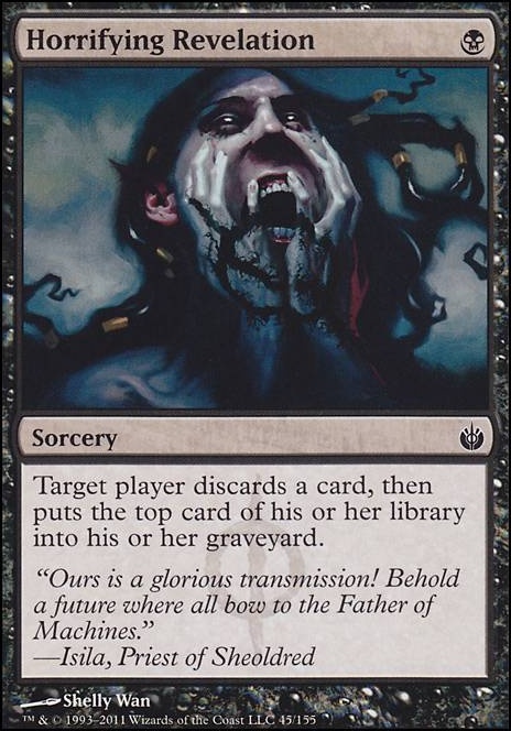 Featured card: Horrifying Revelation