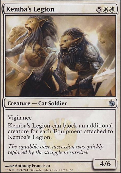 Kemba's Legion feature for Bruenor Equipment