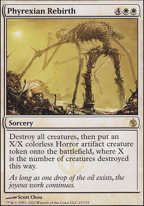 Featured card: Phyrexian Rebirth