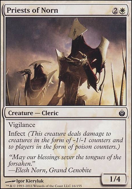 Priests of Norn feature for Four Color Infect Gates