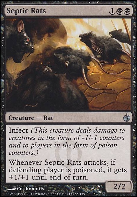 Septic Rats feature for The Sweatiest Commander I've Made