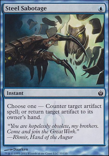 Steel Sabotage Steel Sabotage