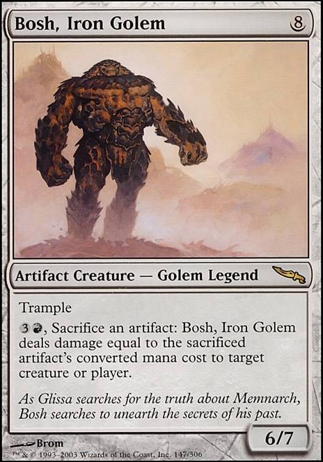 Commander: Bosh, Iron Golem