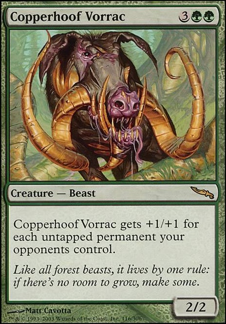 Featured card: Copperhoof Vorrac