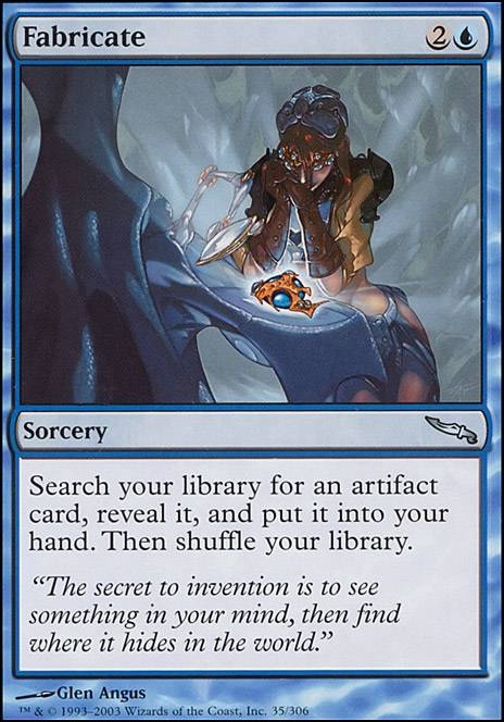 Fabricate feature for Kefnet the Mindful EDH