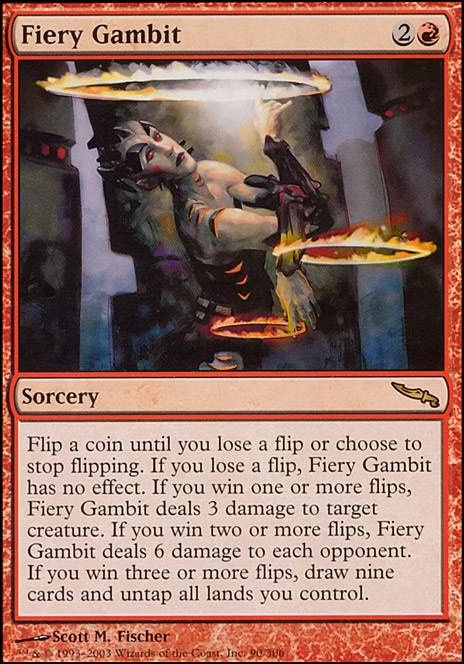 Fiery Gambit feature for Chandra, Coinflip Prodigy