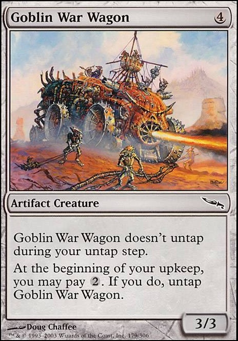 Featured card: Goblin War Wagon