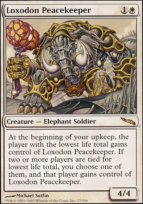 Featured card: Loxodon Peacekeeper