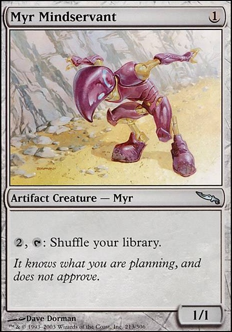 Featured card: Myr Mindservant