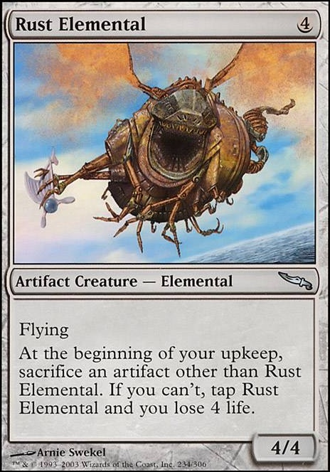 Featured card: Rust Elemental