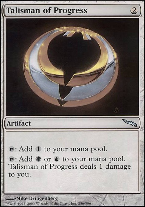 Featured card: Talisman of Progress