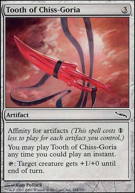 Tooth of Chiss-Goria feature for Alela 0 drop artifacts affinity