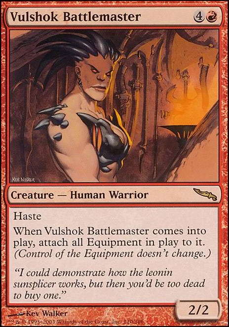 Featured card: Vulshok Battlemaster