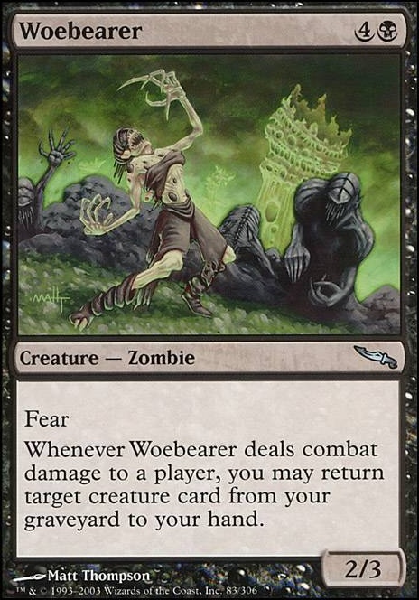Featured card: Woebearer