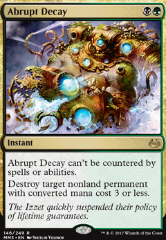 Featured card: Abrupt Decay