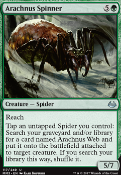 Featured card: Arachnus Spinner
