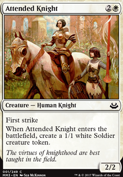 Featured card: Attended Knight