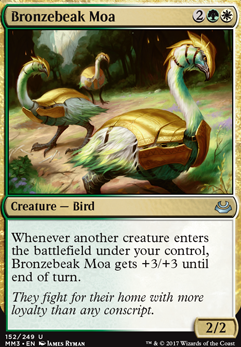 Featured card: Bronzebeak Moa